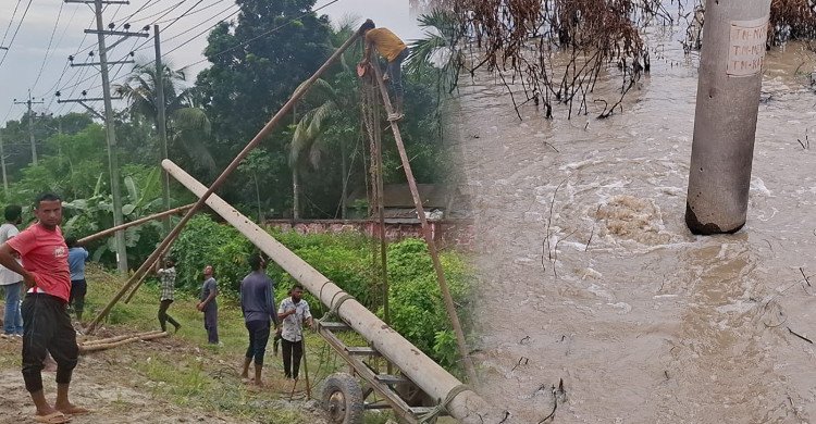 টাঙ্গাইলে গ্যাস লাইনে ফাটলে প্রায় ১৪ হাজার সংযোগ বিচ্ছিন্ন, বিদ্যুৎহীন ২ লাখ গ্রাহক